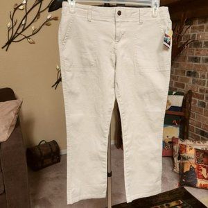 NWT Roxy Islander crop pants sz Jr 11